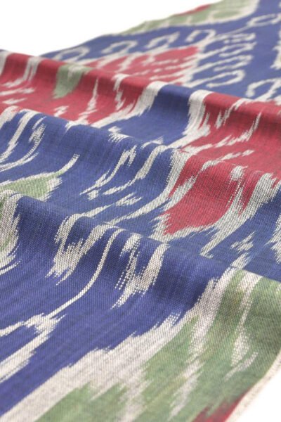 Cotton ikat fabric 