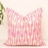 Striped Pattern Pink Decor Pillow