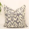 Smoke Gray Interior Accent Pillow
