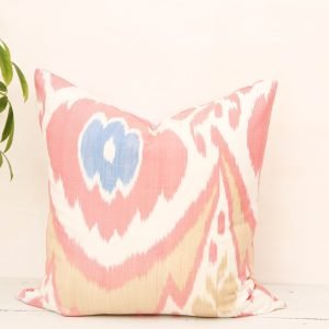 Salmon Pink Cushion Cover