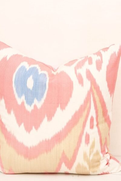 Salmon Pink Cushion Cover