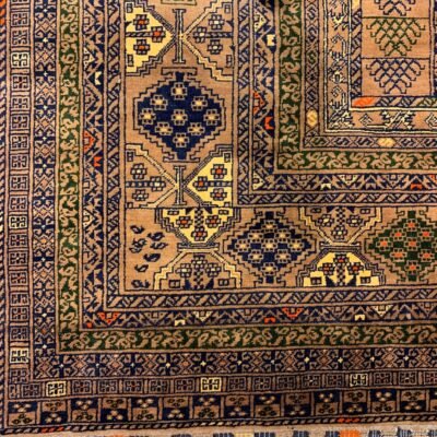 Alternative view of Afghan Hand Made Square Rug