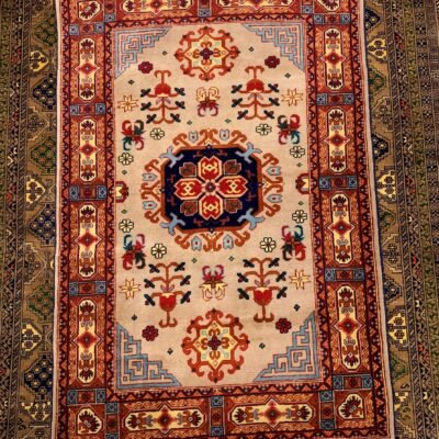 Alternative view of Decorative Hand Made Wool Rug
