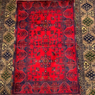 Alternative view of Dark Red Hand Made Turkish Rug