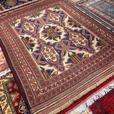 Alternative view of Samarkand Colorful Hand Woven Rug