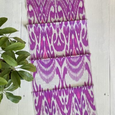 Purple Home Decor Ikat Fabric