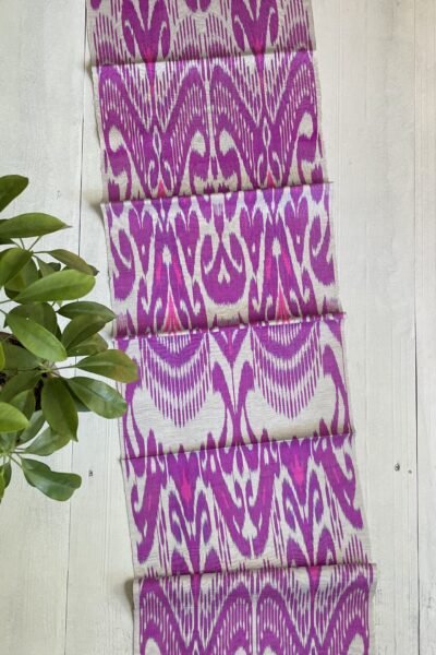 Purple Home Decor Ikat Fabric