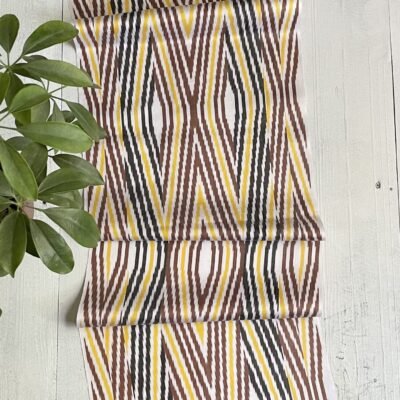 Alternative view of Ikat Rhomb Adras Fabric