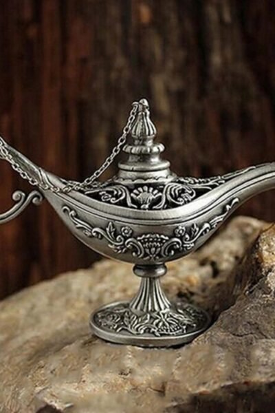 Aladdin Lamp Brass Incense Burner Home Decor