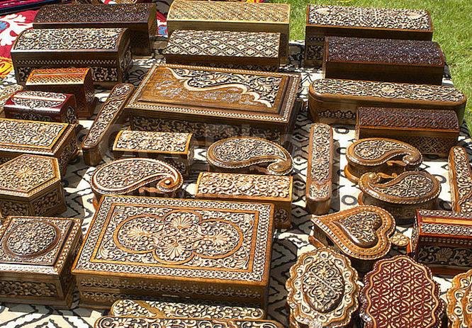 Wooden caskets