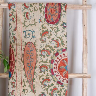 Alternative view of Suzani Embroidery Fabric Bukhara