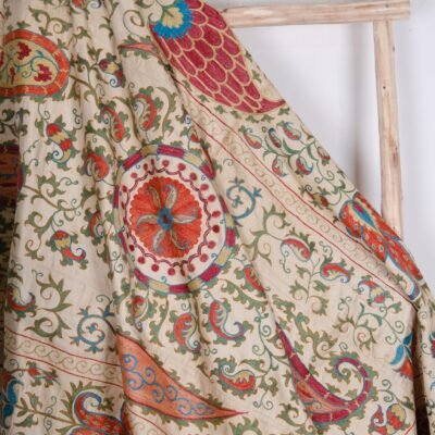 Suzani Embroidery Fabric Bukhara