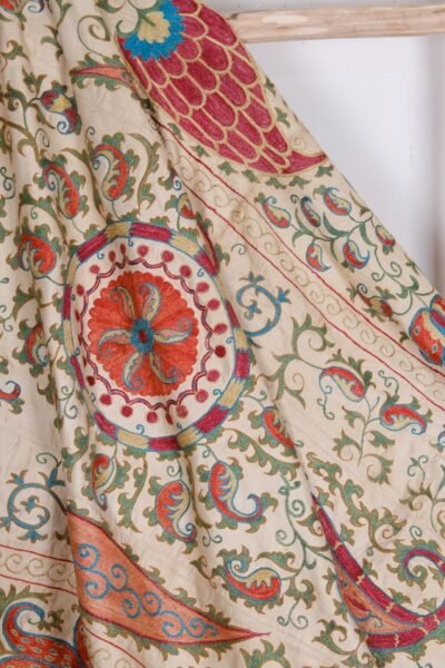 Suzani Embroidery Fabric Bukhara