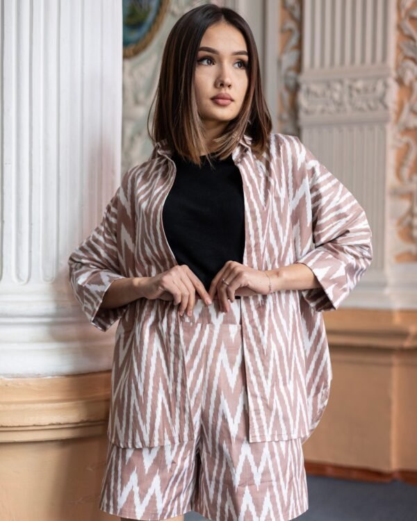 Ikat Checkered Shirt main image 0