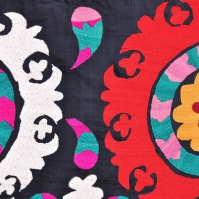 Alternative view of Roundel Vintage Suzani Handmade