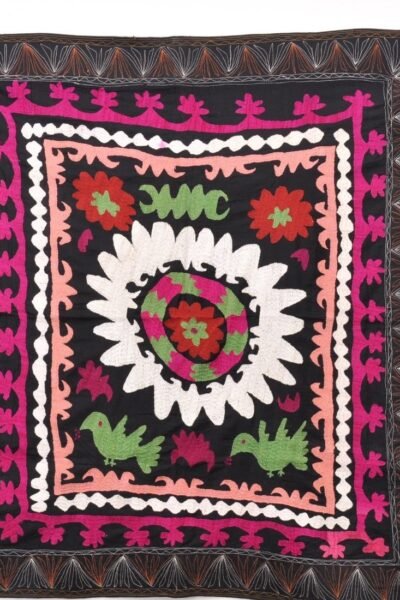 Fuchsia Art Handmade Suzani