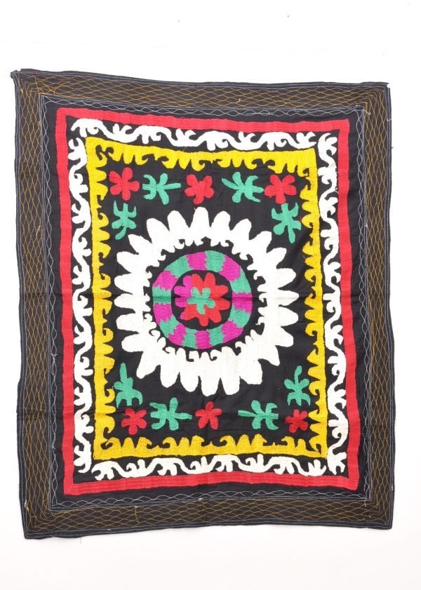 Decorative Uzbek Suzani Embroidery