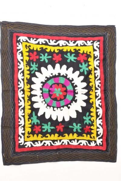 Decorative Uzbek Suzani Embroidery