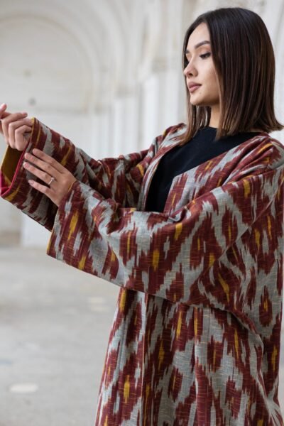 Sustainable Fashion Ikat Kaftan