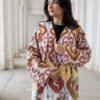 Tumor Silk Ikat Robe