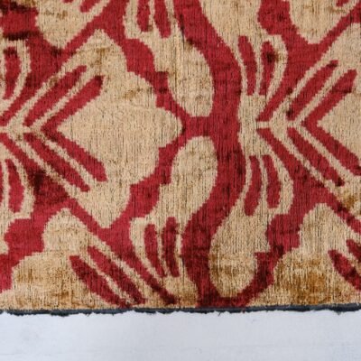 Alternative view of Velvet Silk Upholstery Beige