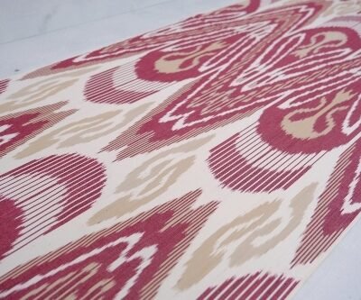 Alternative view of Ikat Upholstery Adras Red