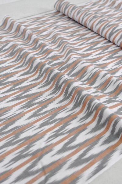 Ikat Fabric Upholstery Zigzag Adras