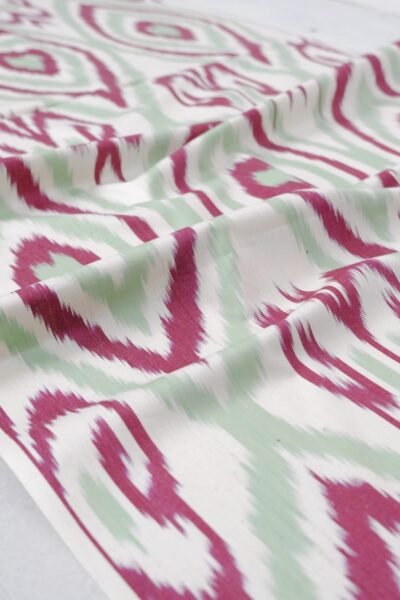 Ikat Fabric Designer Almond