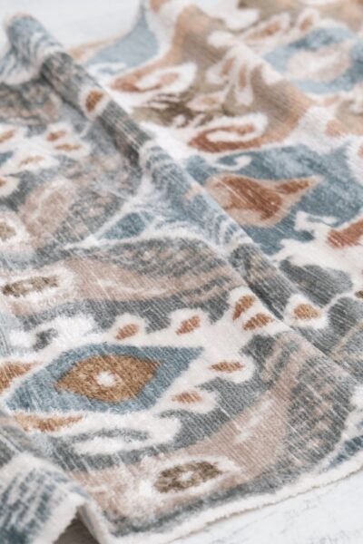 Rumi Velvet Ikat Fabric