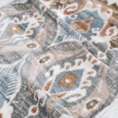 Alternative view of Rumi Velvet Ikat Fabric