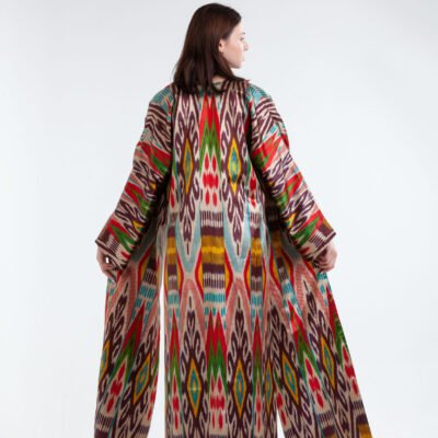 Alternative view of Adras Kaftan in Silk