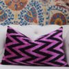 Luxury Velvet Chevron Cushion