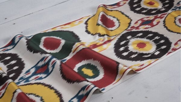 Olympics Inspired Ikat Fabric