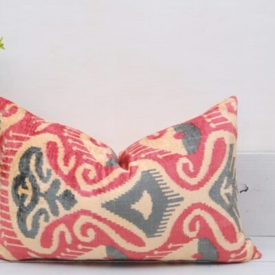 Alternative view of Fall Throw Pillow Velvet