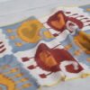 Traditional Uzbek Pattern Ikat Fabric